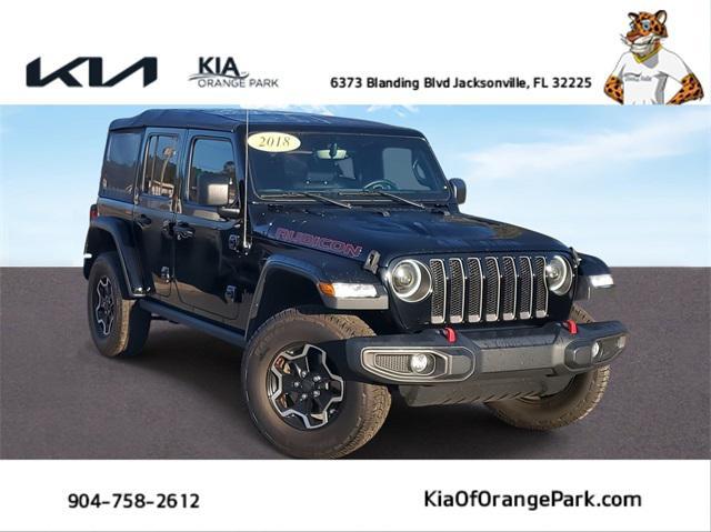 used 2018 Jeep Wrangler Unlimited car, priced at $33,880