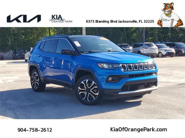 used 2023 Jeep Compass car, priced at $23,880