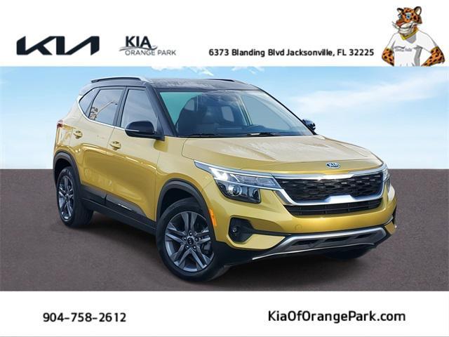 used 2021 Kia Seltos car, priced at $18,480