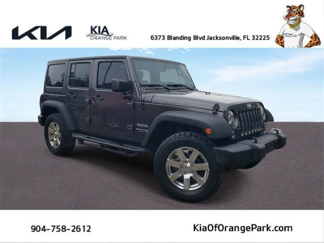 used 2018 Jeep Wrangler JK Unlimited car, priced at $20,280