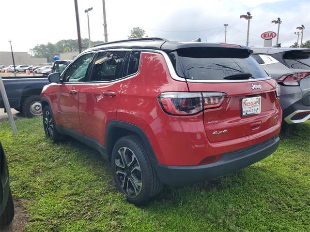 used 2024 Jeep Compass car, priced at $23,050