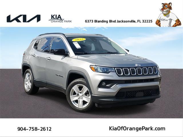 used 2022 Jeep Compass car, priced at $21,380