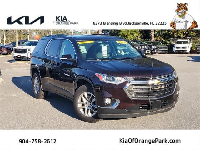 used 2020 Chevrolet Traverse car, priced at $26,980