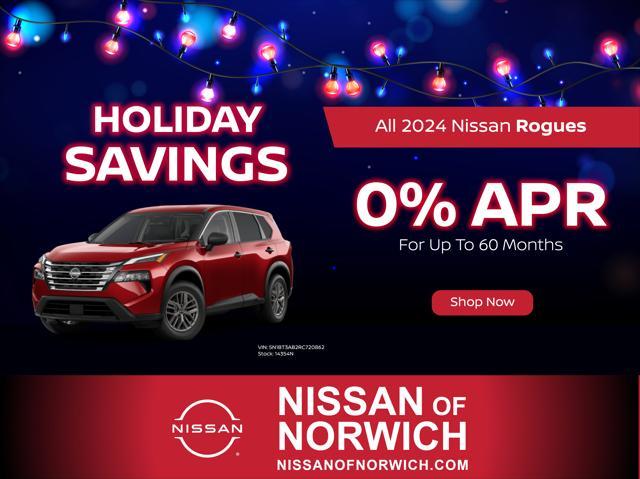 new 2024 Nissan Rogue car, priced at $39,419