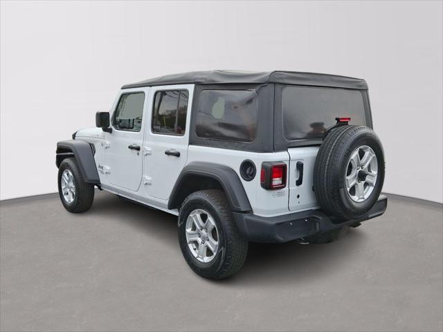 used 2020 Jeep Wrangler Unlimited car, priced at $27,000