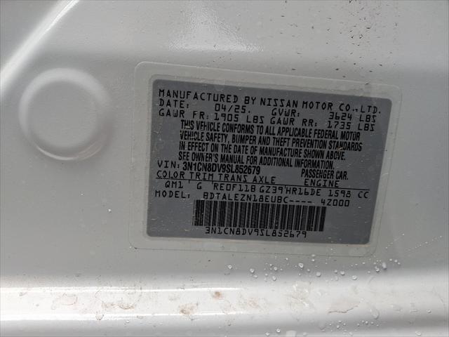new 2025 Nissan Versa car, priced at $22,035