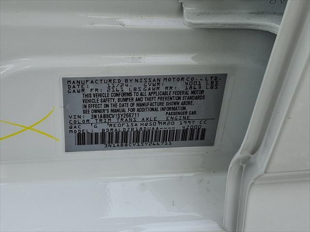 new 2025 Nissan Sentra car, priced at $25,000