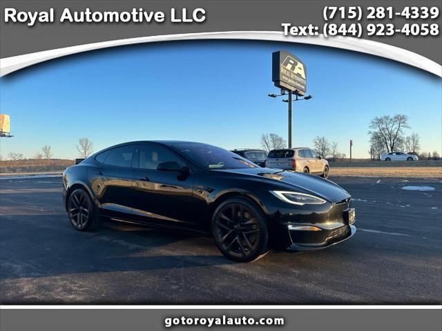 used 2021 Tesla Model S car, priced at $49,990