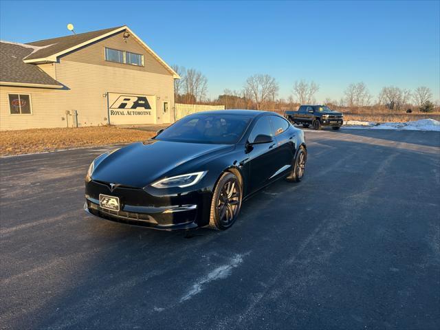 used 2021 Tesla Model S car, priced at $49,990