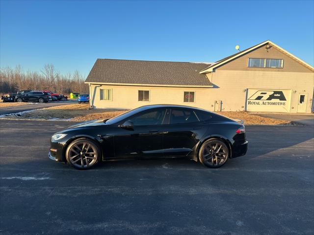 used 2021 Tesla Model S car, priced at $49,990