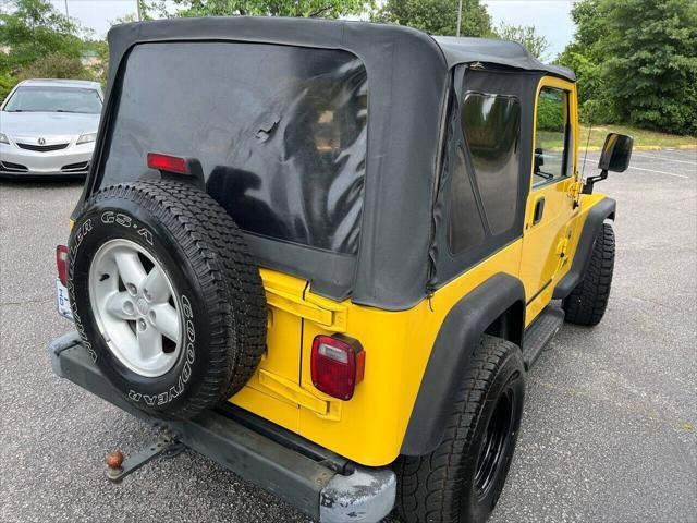 used 2001 Jeep Wrangler car, priced at $6,999