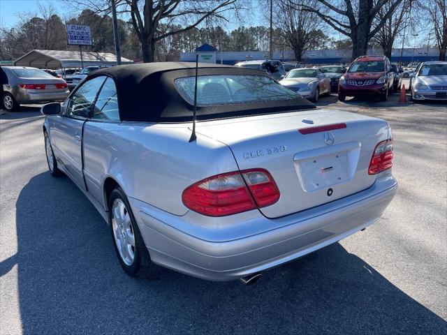 used 2001 Mercedes-Benz CLK-Class car, priced at $6,998