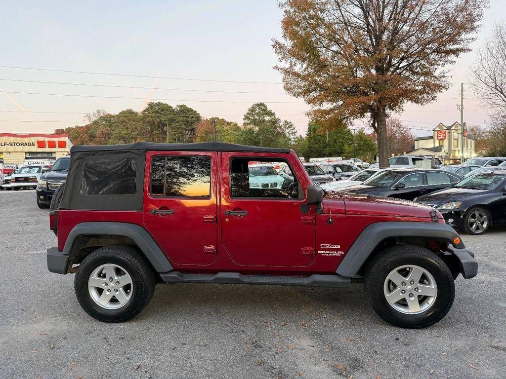 used 2012 Jeep Wrangler Unlimited car, priced at $10,998