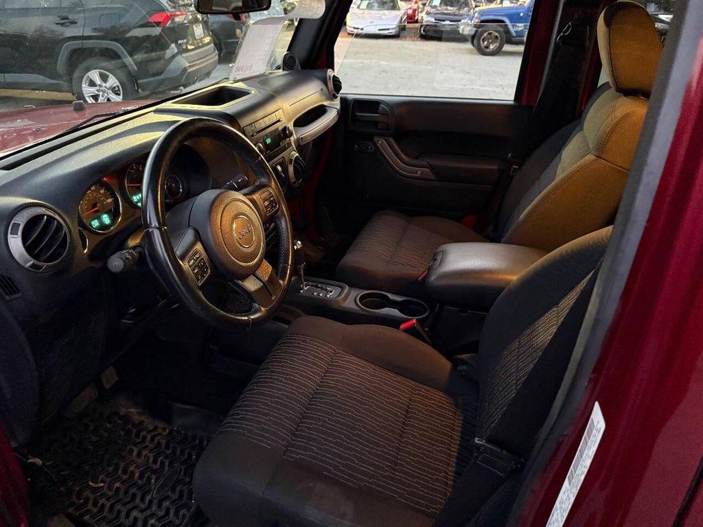 used 2012 Jeep Wrangler Unlimited car, priced at $10,998