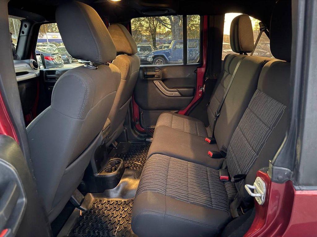 used 2012 Jeep Wrangler Unlimited car, priced at $10,998