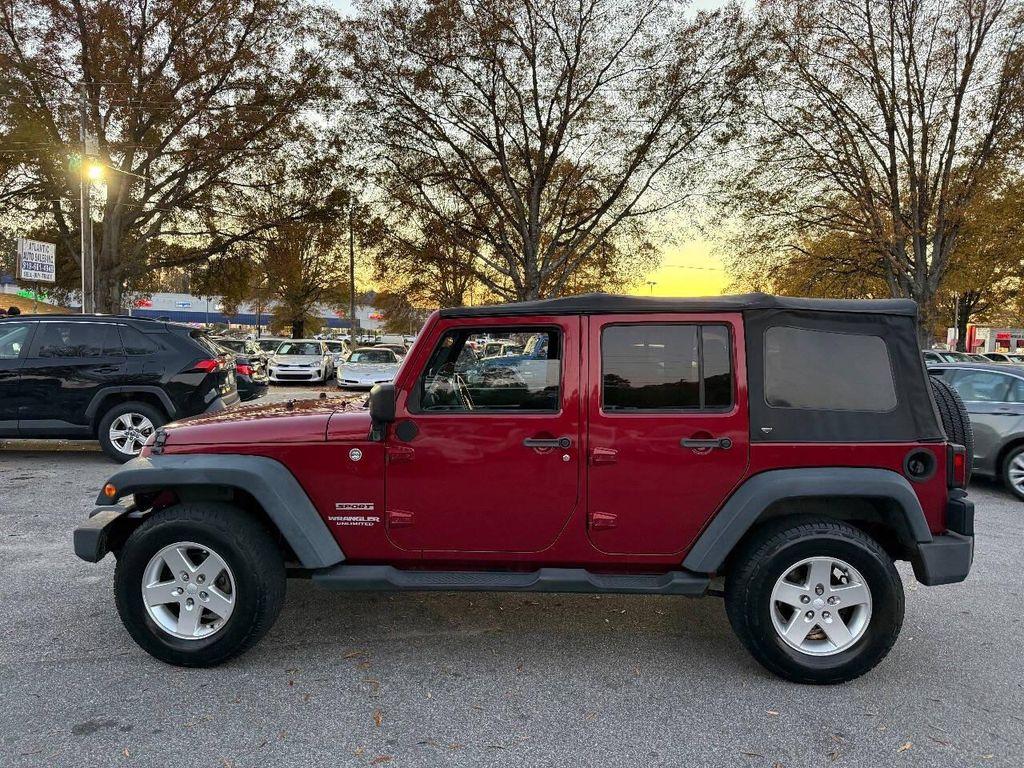 used 2012 Jeep Wrangler Unlimited car, priced at $10,998