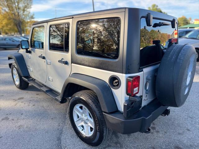 used 2011 Jeep Wrangler Unlimited car, priced at $11,998