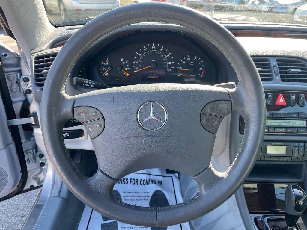 used 2001 Mercedes-Benz CLK-Class car, priced at $4,998