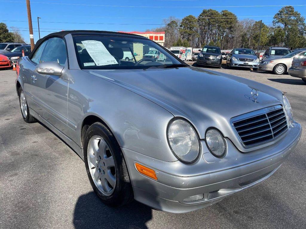 used 2001 Mercedes-Benz CLK-Class car, priced at $4,998
