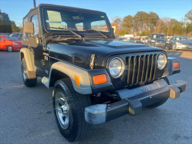 used 2002 Jeep Wrangler car, priced at $4,998