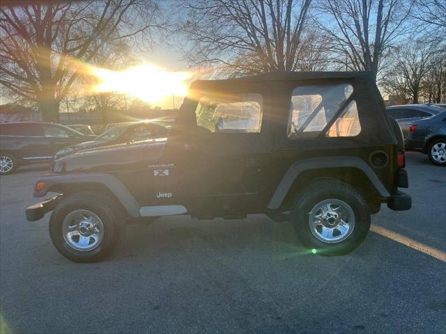 used 2002 Jeep Wrangler car, priced at $4,998