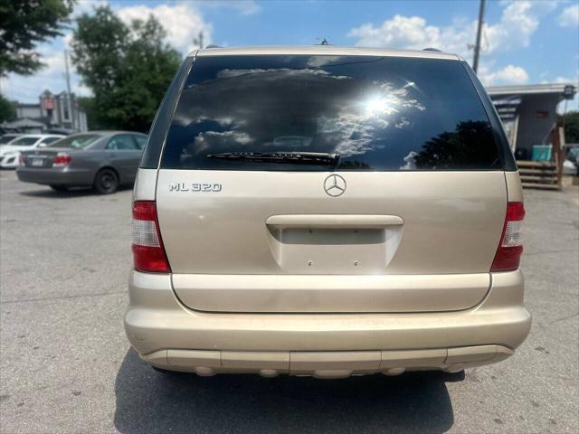 used 2002 Mercedes-Benz M-Class car, priced at $3,998