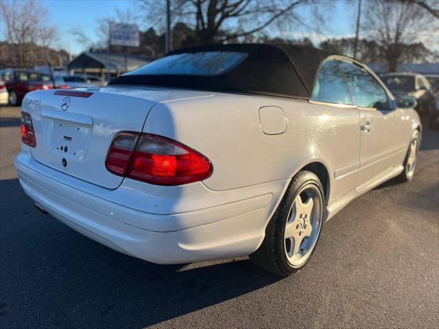 used 2001 Mercedes-Benz CLK-Class car, priced at $4,998