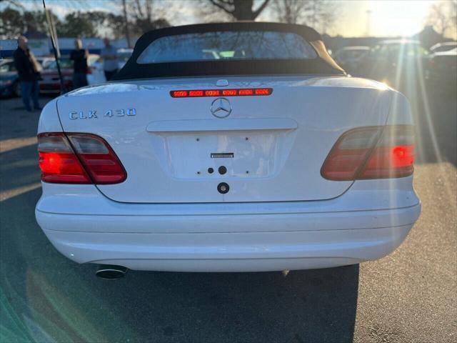 used 2001 Mercedes-Benz CLK-Class car, priced at $4,998