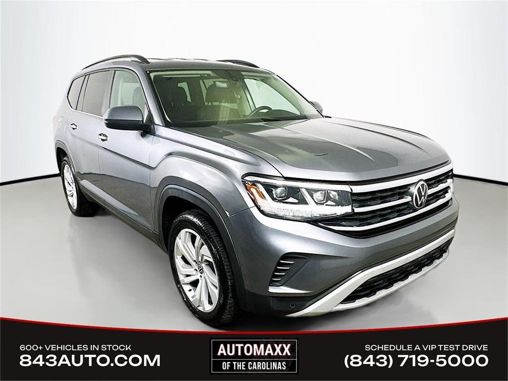 used 2021 Volkswagen Atlas car, priced at $17,990