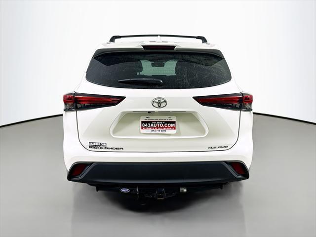 used 2021 Toyota Highlander car, priced at $27,500
