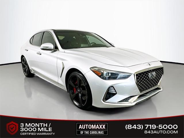 used 2019 Genesis G70 car, priced at $27,995