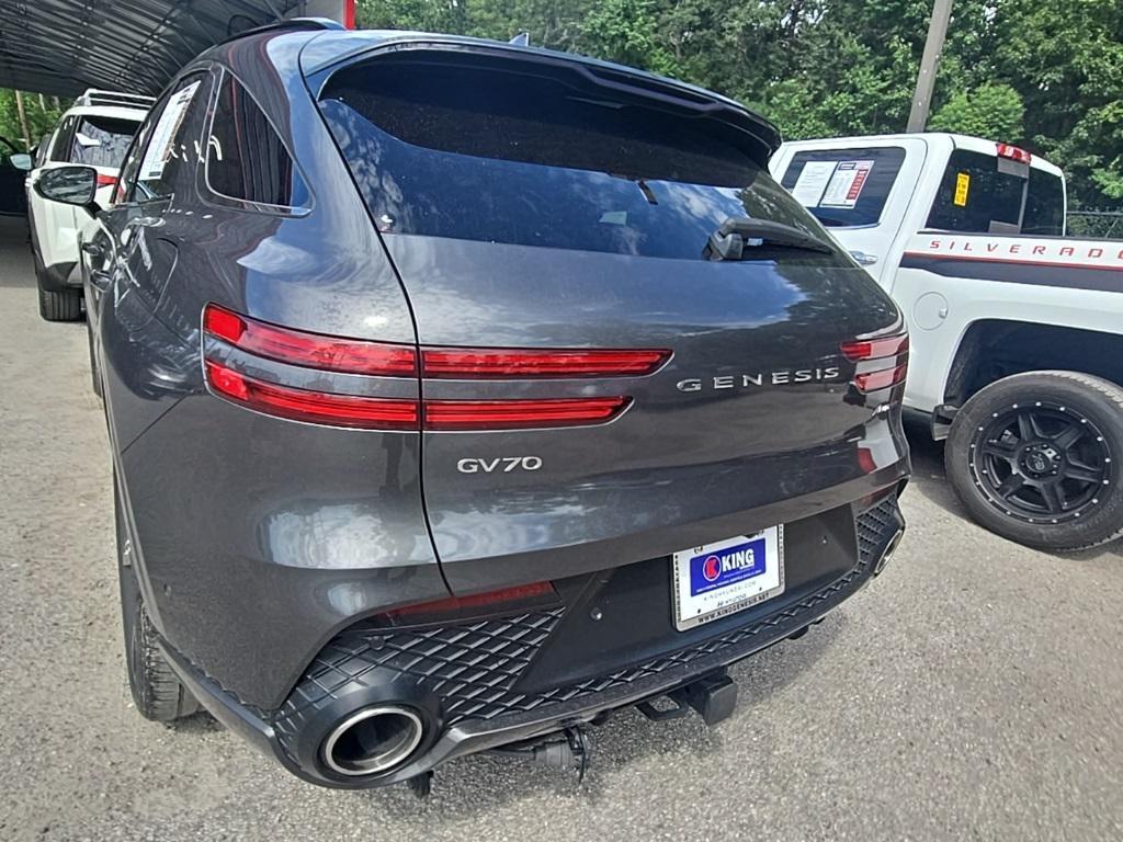 used 2022 Genesis GV70 car, priced at $37,499