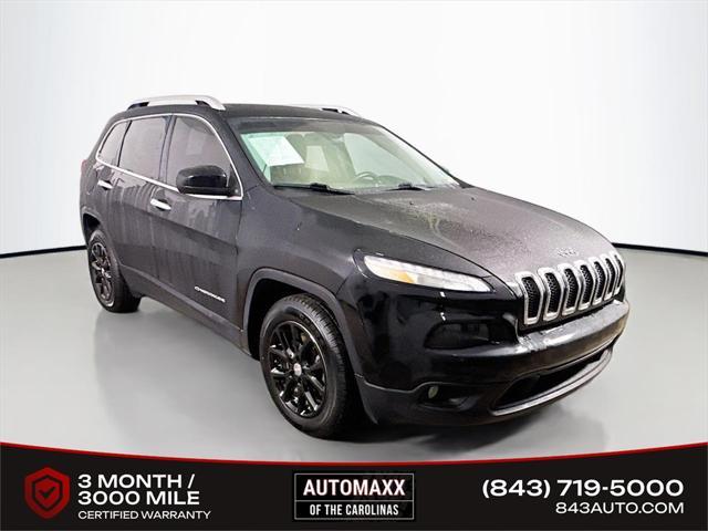 used 2017 Jeep Cherokee car, priced at $13,900