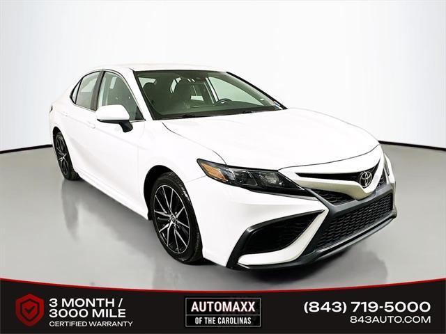 used 2021 Toyota Camry car, priced at $20,355