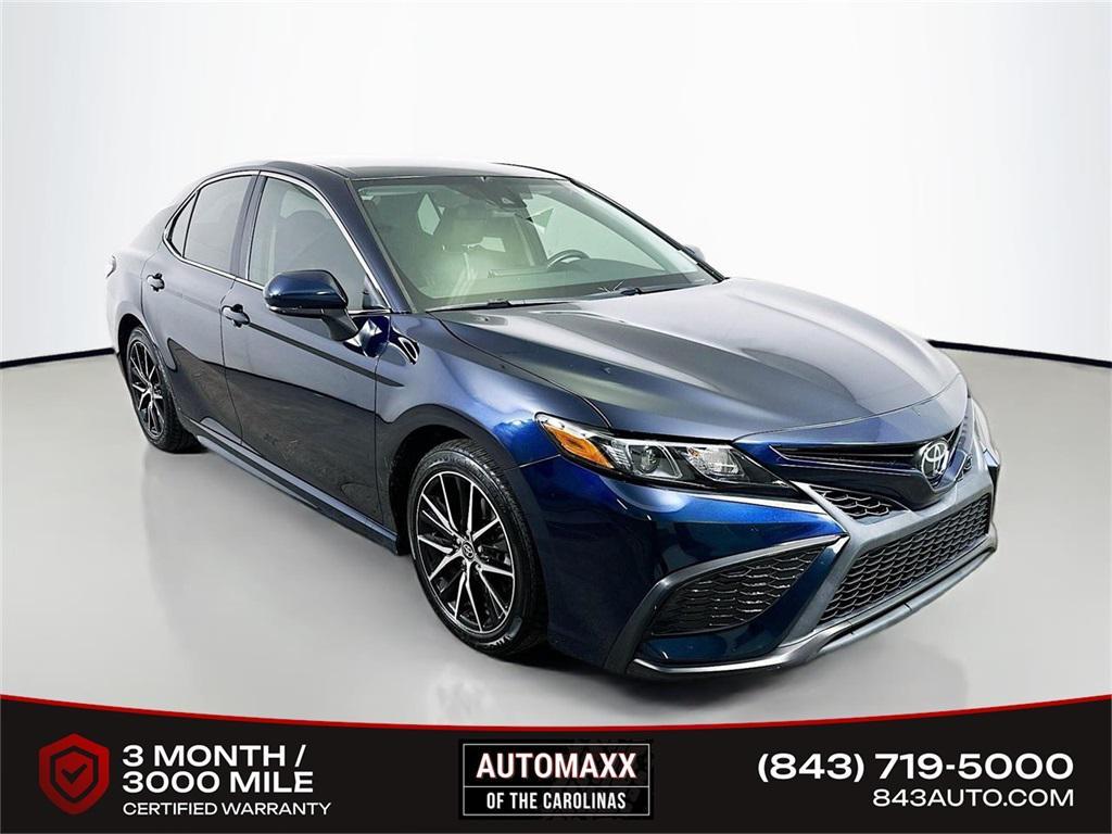 used 2021 Toyota Camry car, priced at $20,871