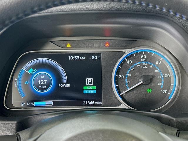 used 2021 Nissan Leaf car, priced at $15,989