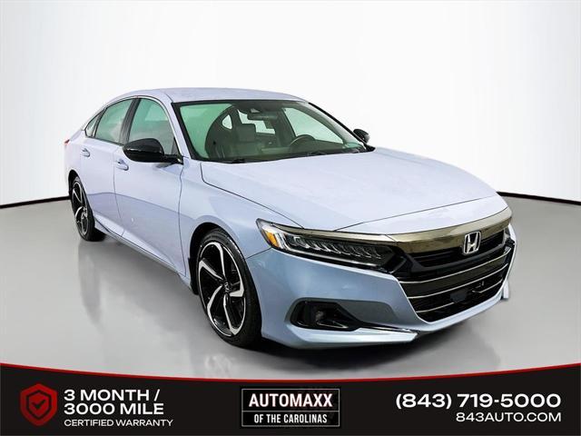 used 2022 Honda Accord car, priced at $25,325