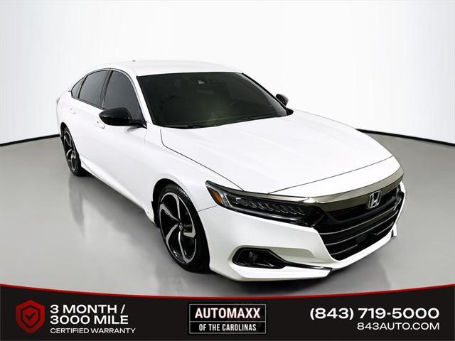 used 2022 Honda Accord car, priced at $22,300
