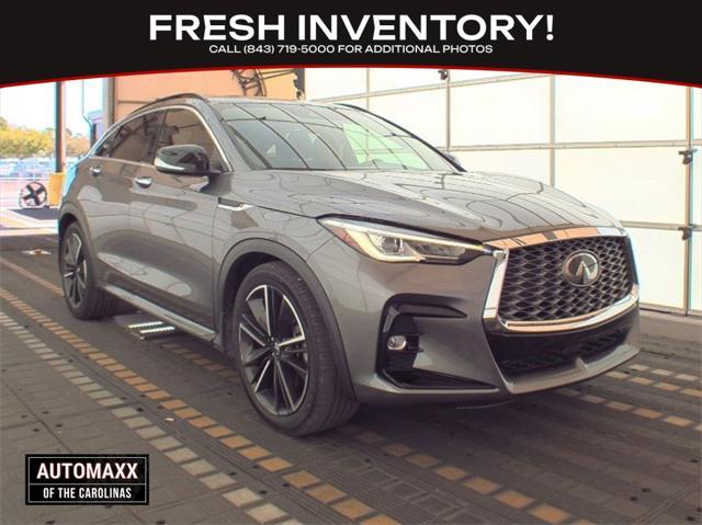 used 2022 INFINITI QX55 car, priced at $30,800