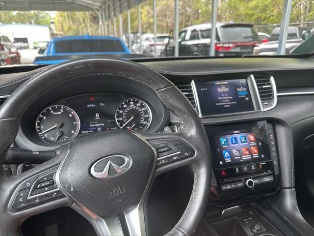 used 2022 INFINITI QX55 car, priced at $30,800