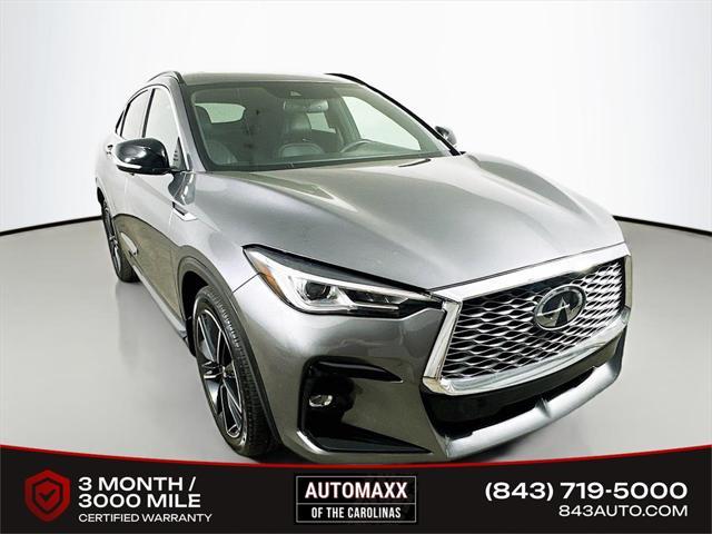 used 2022 INFINITI QX55 car, priced at $30,800