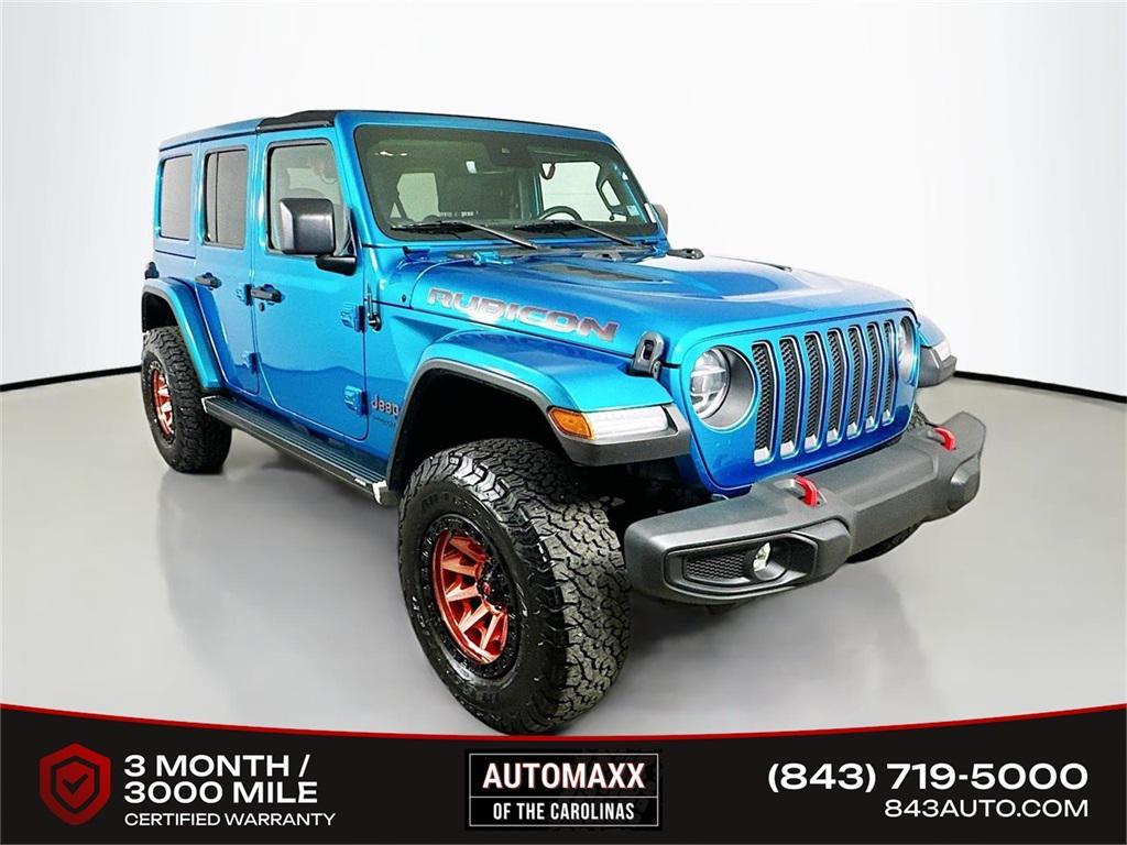 used 2019 Jeep Wrangler Unlimited car, priced at $31,986
