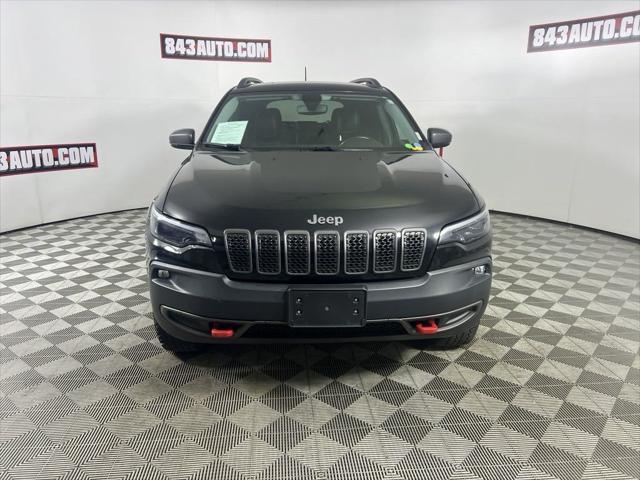 used 2020 Jeep Cherokee car, priced at $18,500