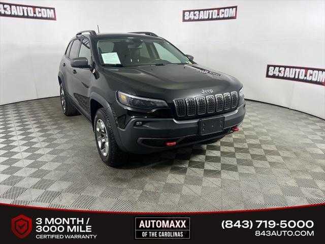 used 2020 Jeep Cherokee car, priced at $18,500