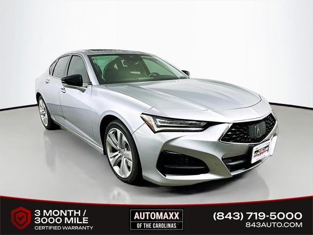 used 2021 Acura TLX car, priced at $28,733
