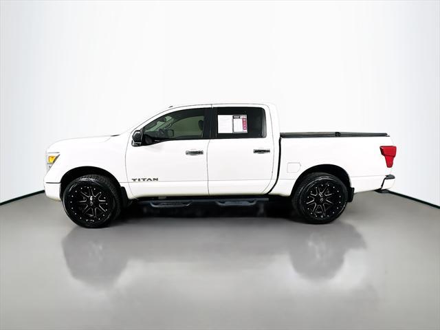 used 2021 Nissan Titan car, priced at $25,200