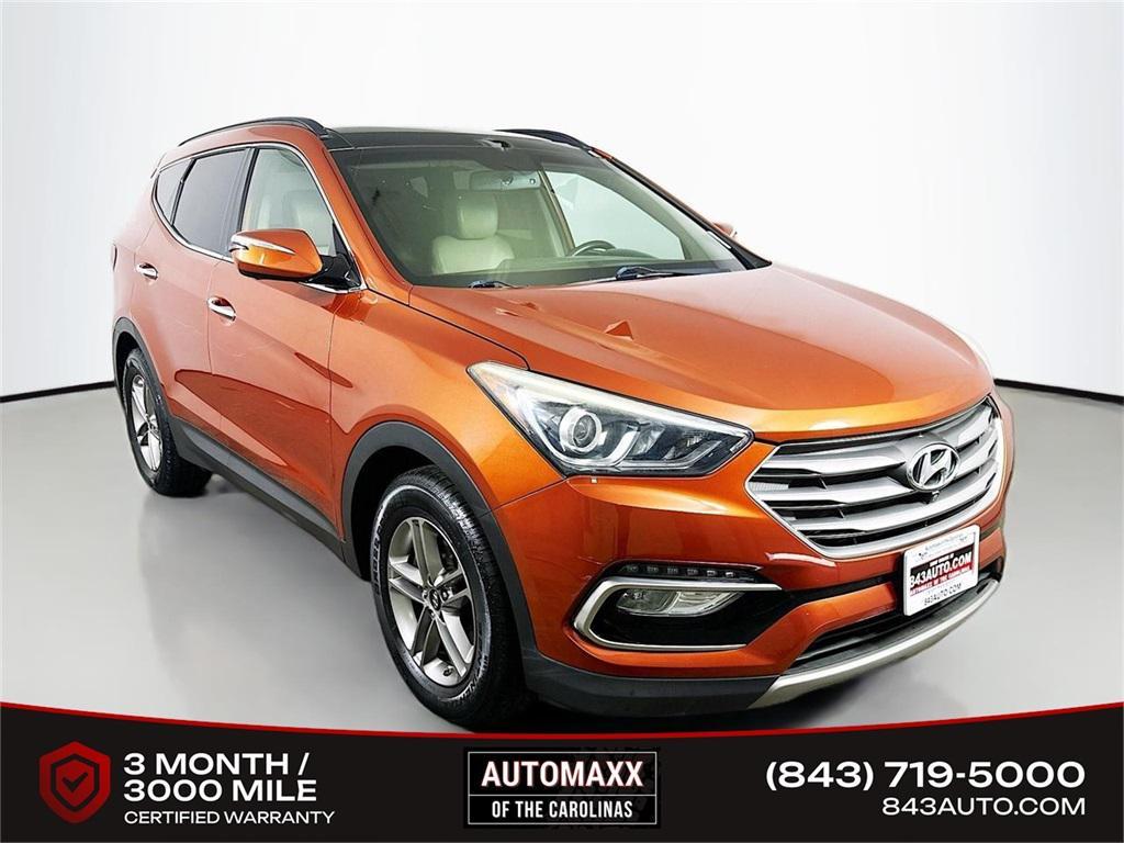 used 2018 Hyundai Santa Fe Sport car, priced at $14,900