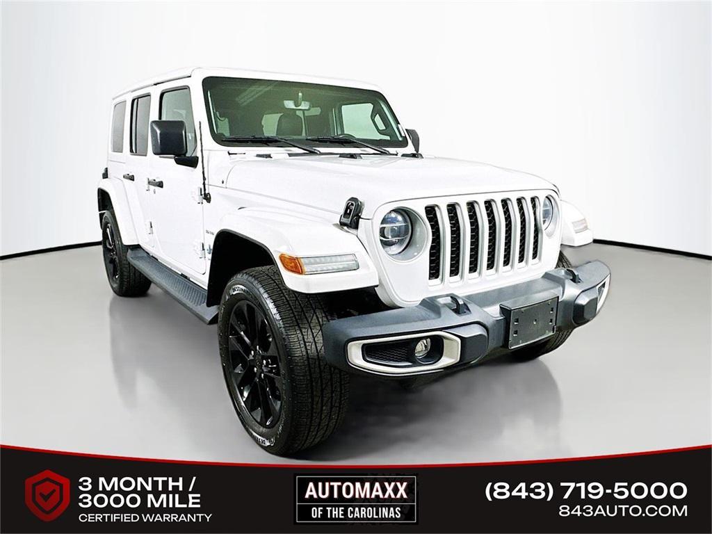 used 2021 Jeep Wrangler Unlimited 4xe car, priced at $27,999
