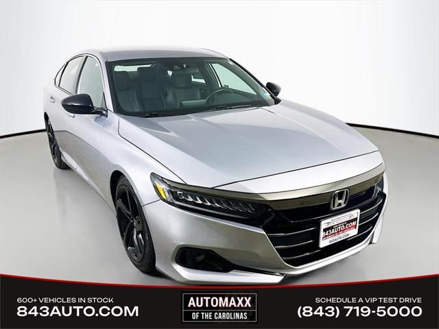 used 2021 Honda Accord car, priced at $21,500