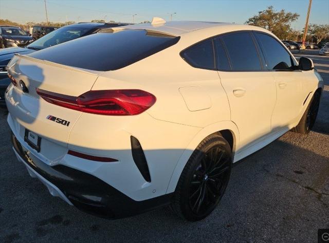 used 2022 BMW X6 car, priced at $57,124